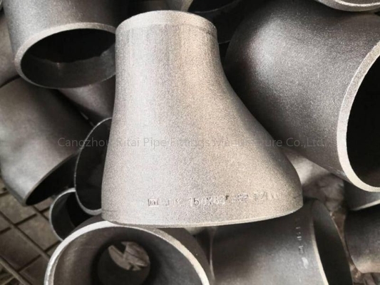 12 एक्स 6 6 एक्स 2 कंसेंट्रिक रेड्यूसर बट वेल्डिंग एएसएमई बी 16.9 सीमलेस स्टील एल्बो