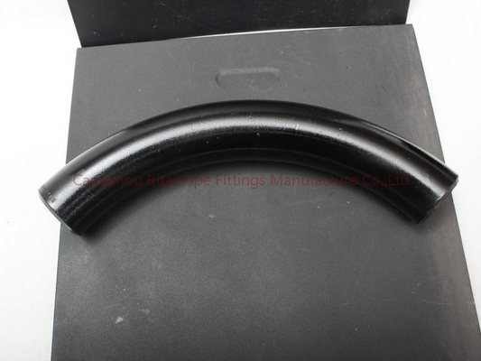 A53Gr.B A106GR.B बट वेल्ड ट्यूब फिटिंग ASTM DN200 XS SCH80 4 इंच 180 डिग्री बेंड