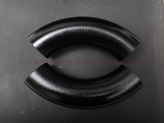 A53Gr.B A106GR.B बट वेल्ड ट्यूब फिटिंग ASTM DN200 XS SCH80 4 इंच 180 डिग्री बेंड