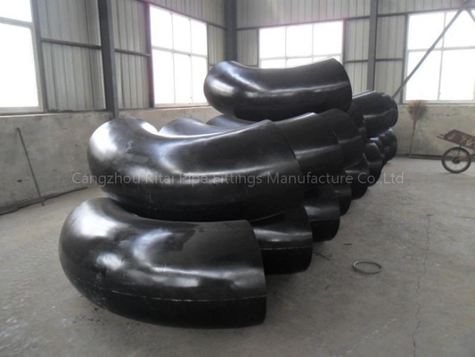 ASME B16.9 ERW लार्ज पाइप एल्बो कार्बन स्टील 90 डिग्री लॉन्ग रेडियस बेंड