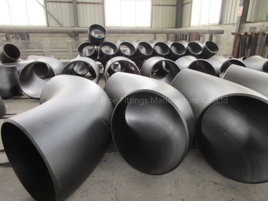 ASME B16.9 ERW लार्ज पाइप एल्बो कार्बन स्टील 90 डिग्री लॉन्ग रेडियस बेंड