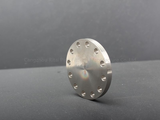 ASME B16.47 स्टील ब्लाइंड निकला हुआ किनारा बड़ा व्यास Pn16 RTJ अनुकूलित: