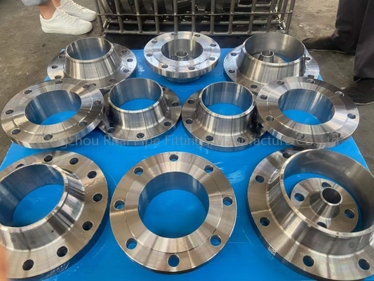 150LB जाली स्टील निकला हुआ किनारा लंबी वेल्डिंग गर्दन ASTM A105 A105N वाल्व उद्योग: