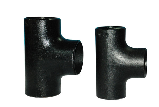 SCH 40 समान पाइप फिटिंग टी कार्बन स्टील P235GH ASTM A234 WPB सीधे