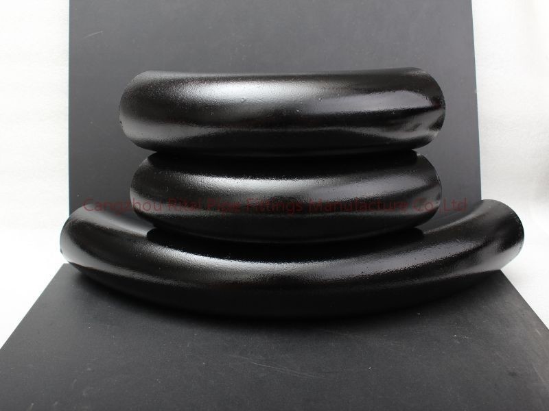 कस्टमाइज्ड लॉन्ग रेडियस बेंड 9.53mm 12.7mm 90 डिग्री 1.5D वेल्ड बेंड फिटिंग सीमलेस