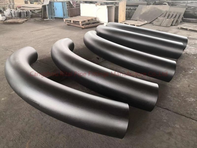Sch40 Sch80 90 डिग्री कोहनी मोड़ ASTM A105 कार्बन स्टील A53 106GR.B वेल्ड