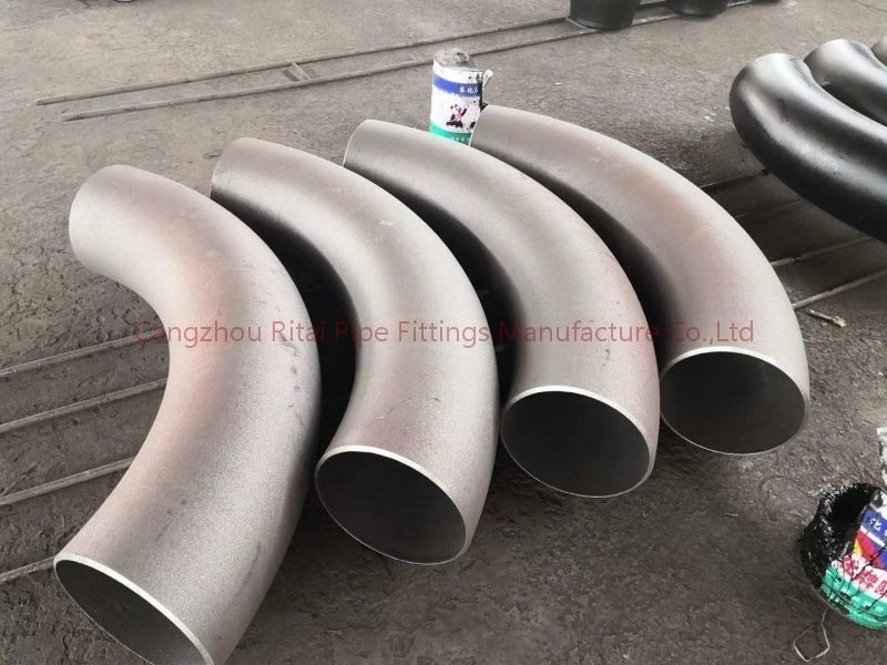 ASME B16.28 स्टील ट्यूब फिटिंग 2D 5D 6D 8D 9D 10D 4 इंच 90 डिग्री बेंड