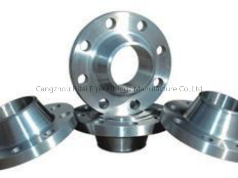 ASTM A105 RTJ वेल्ड नेक निकला हुआ किनारा 4 इंच जाली स्टील ASME B16.5 Sch40 Sch80